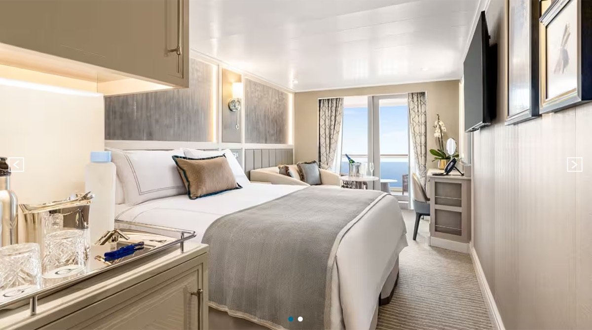 Oceania Allura veranda stateroom